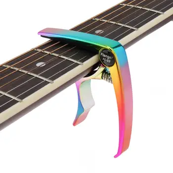 Tsingi Sulam Värviline Metall Kitarri Capo Pin Lemmikutega eest Kitarr Bass Ukulele Akustiline ja Klassikaline Kitarr Capo Kitarrile