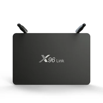 X96Link Android 7.1 Amlogic 2 GB 16 GB Koos SIFLOWER SF16A18 Ruuteri Funktsioon X96 Link 2 In 1 Multifunktsionaalne OTT Karp