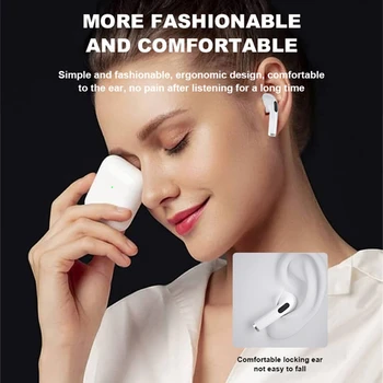 Pro 4 TWS 5.0 Bluetooth Kõrvaklappide Laadimise Kasti Traadita Kõrvaklappide 9D Stereo Sport Veekindel Earbuds Kõrvaklapid Mikrofoniga