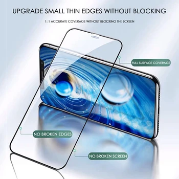 3tk Täielikult Katta Karastatud Klaas iPhone 12 11 X XS Pro Max XR Screen Protector For iPhone 12 6 6s 7 8 Plus kaitseklaas