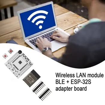 Praktiline ESP-WROOM-32 Wifi asjade interneti Wlan silmas on gaasimull Moodul + ESP-32S ESP32 Adapter Juhatuse 2.54 mm Sammuga ESP-32S ESP32 Adapter Juhatus
