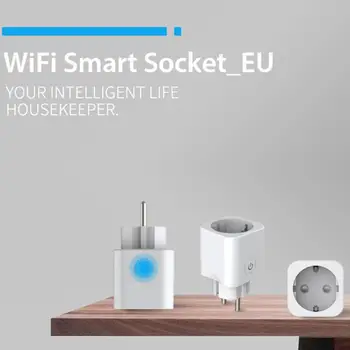 EWeLink Smart Pistik WIFI Socket ELI Timier Plug hääljuhtimine APP Kaugjuhtimispult Smart Pistik Töötab Alexa Google ' i Kodu IFTTT