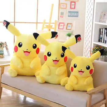 Kawaii Pikachu Palus Mänguasjad Armas Pehme Mänguasi Cartoon Pikachu Topis Palus Nuku Nap Padi Baby Kids Mänguasi Lastele Kingitus