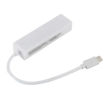 USB-C Ethernet Adapter 3 USB-C-Hub Ethernet RJ45 Lan Adapter võrgukaart Gigabit Interneti Macbook Pro Tasuta shipping