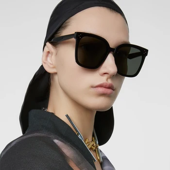 2021 Nailon Objektiivi Naiste Päikeseprillid Luksus Vintage Square Daamid Vintage Brändi Disainer Naiste Päikeseprillid Oculos Gafas Ülegabariidiliste